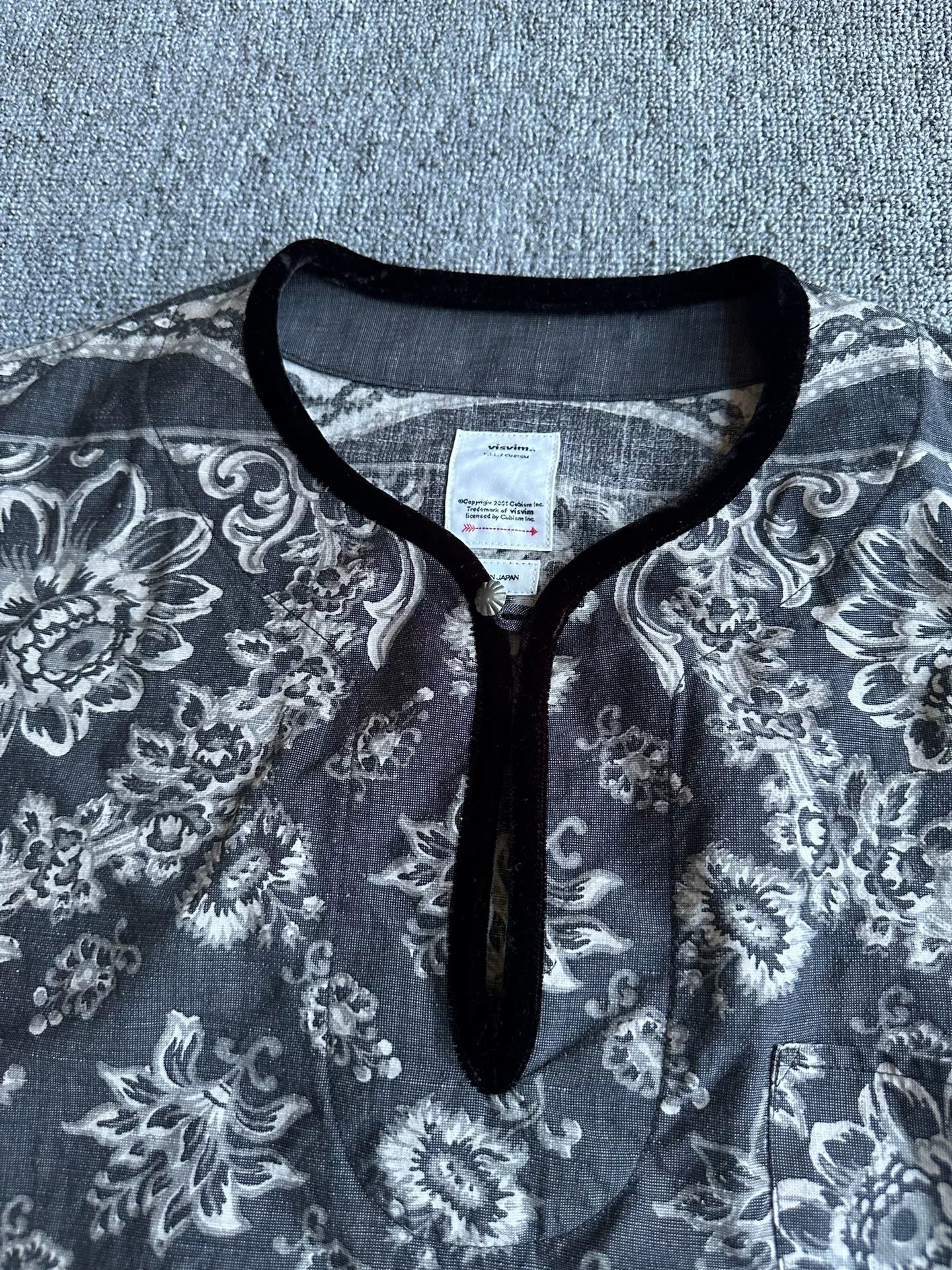 visvim Floral Tunic Shirt