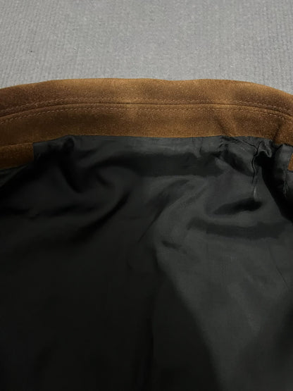 Vintage Suede Work Leather Jacket