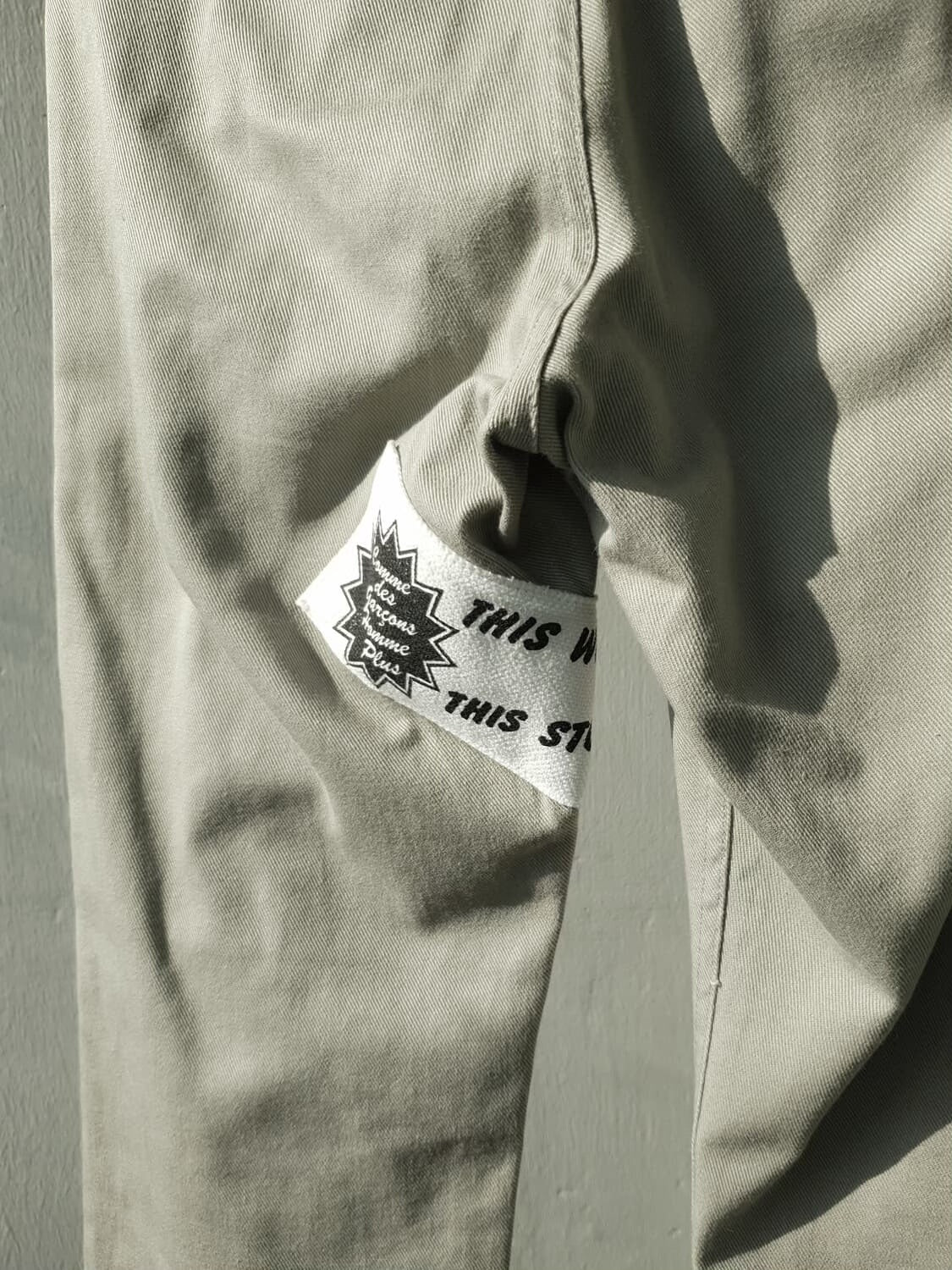 Comme des Garçons Runway Karajan Jeans