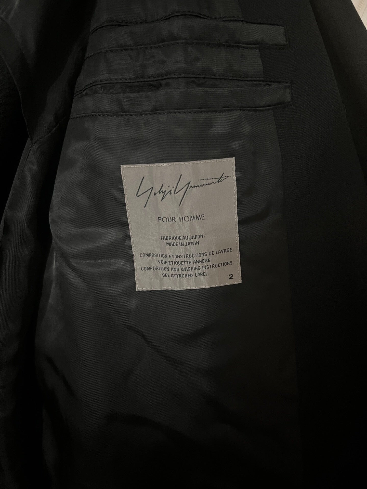 Yohji Yamamoto 16AW Miyazawa Hoodie