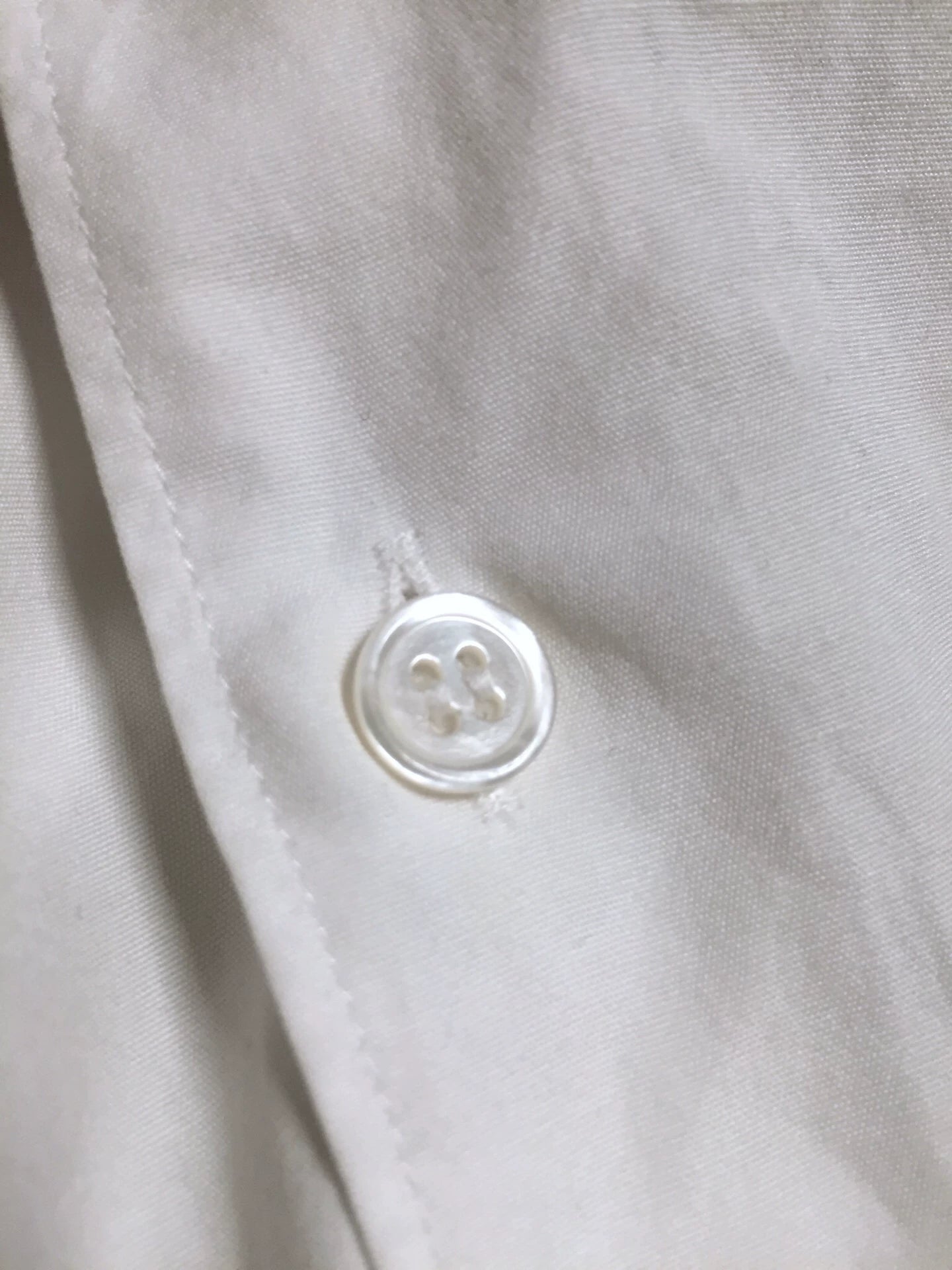 COMME des GARCONS Homme Wool White Shirt