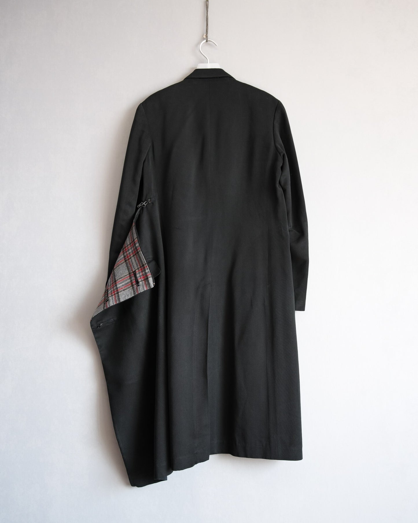 Yohji Yamamoto Plaid Coat