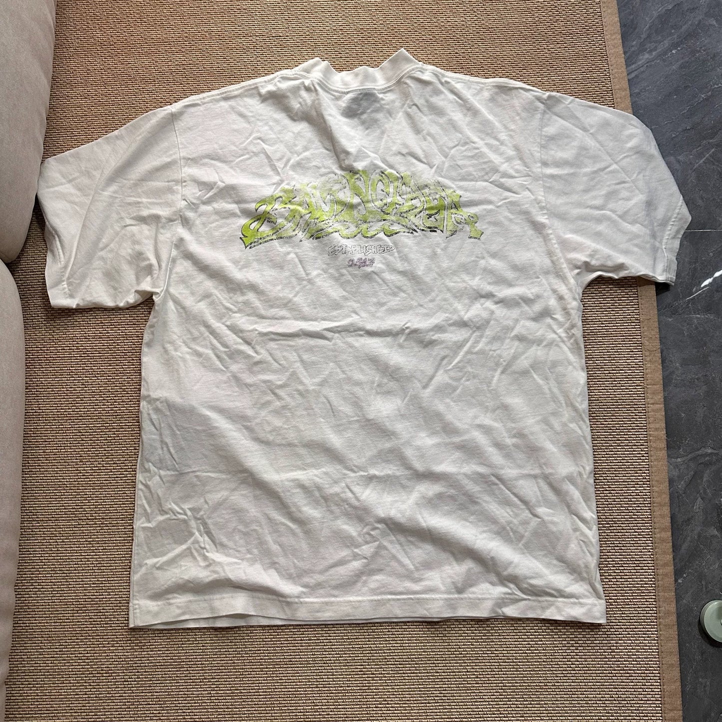 Balenciaga Paris Graffiti Oversized T-Shirt