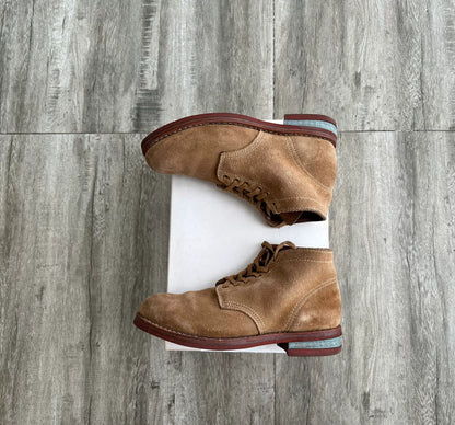 visvim brigadier mid-folk boots in brown