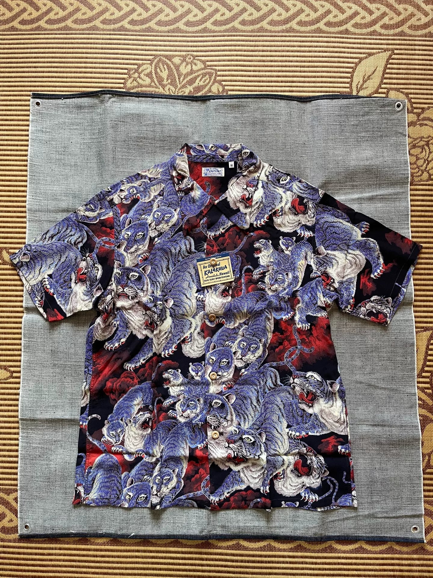 Sun Surf Hundred Tigers Hawaiian Shirt