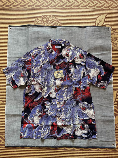 Sun Surf Hundred Tigers Hawaiian Shirt