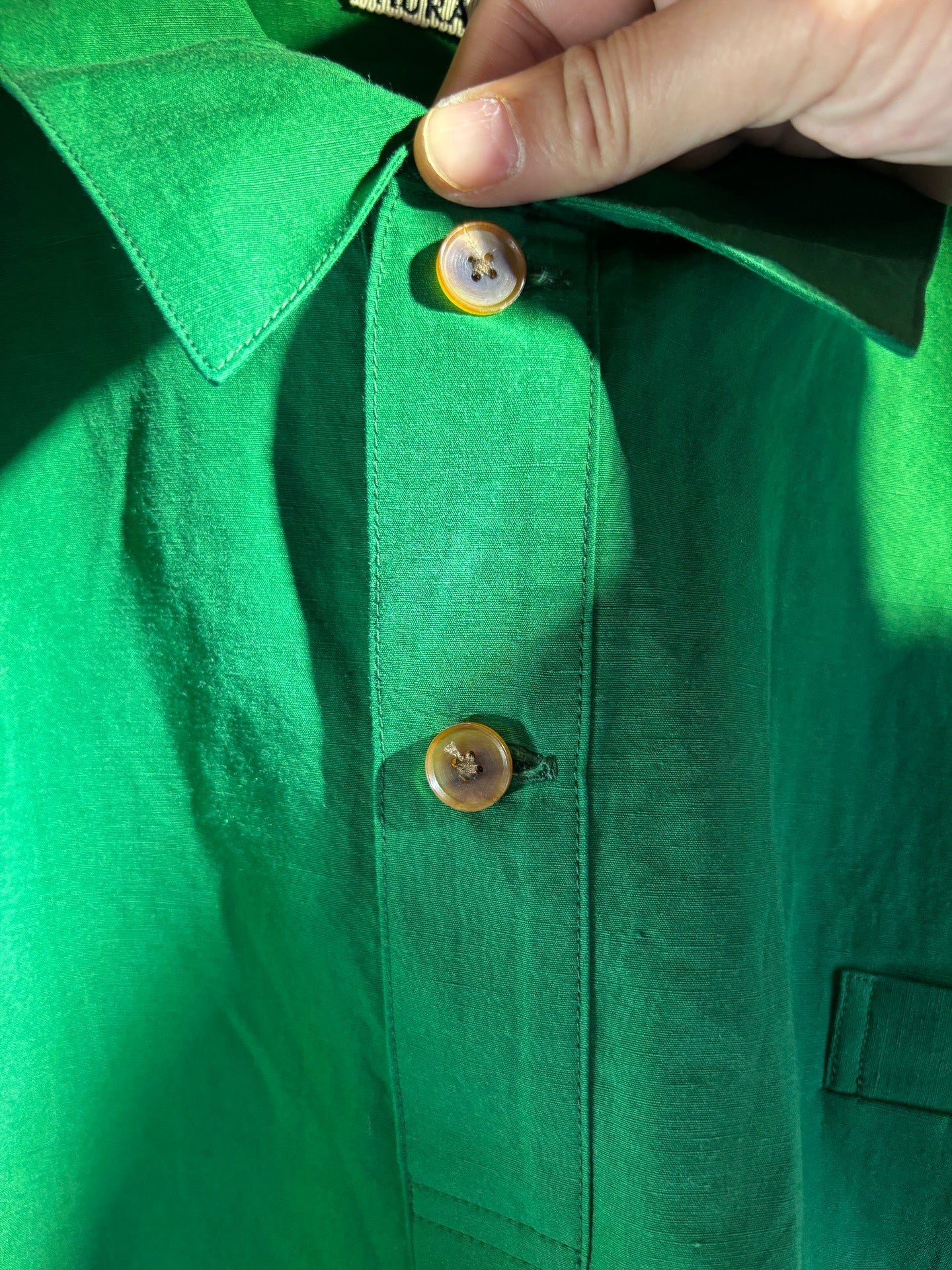 Auralee Pullover Cotton Linen Shirt