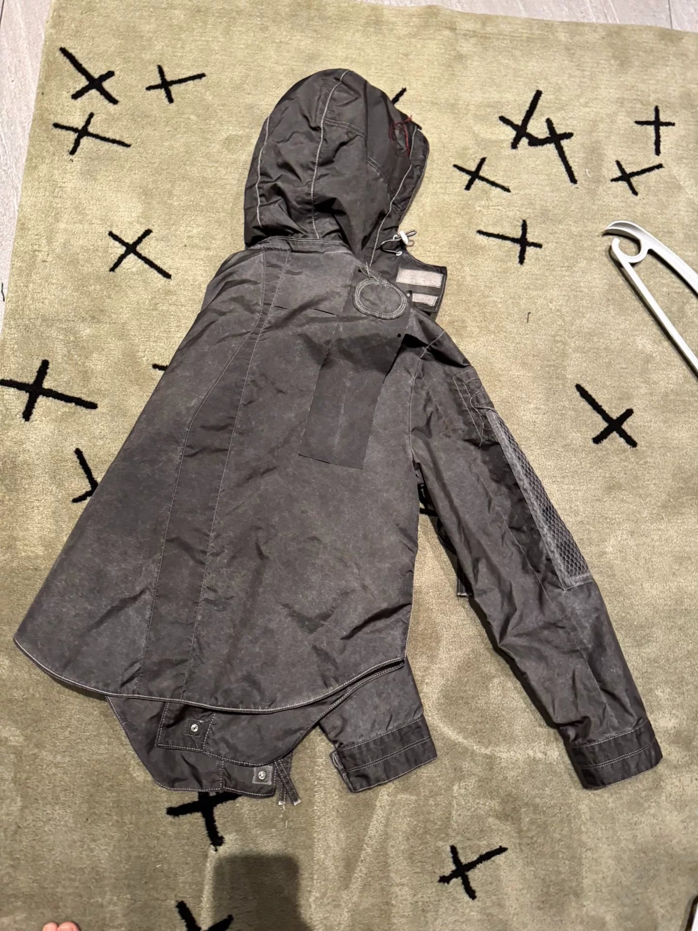 kanghyuk airbag astronaut parka jacket