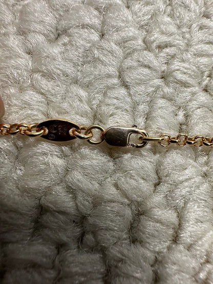 Chrome Hearts 22k RollChain Gold Necklace