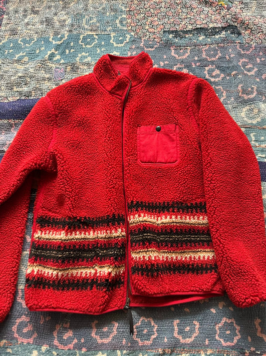 RRL Red Striped Jacket Coat