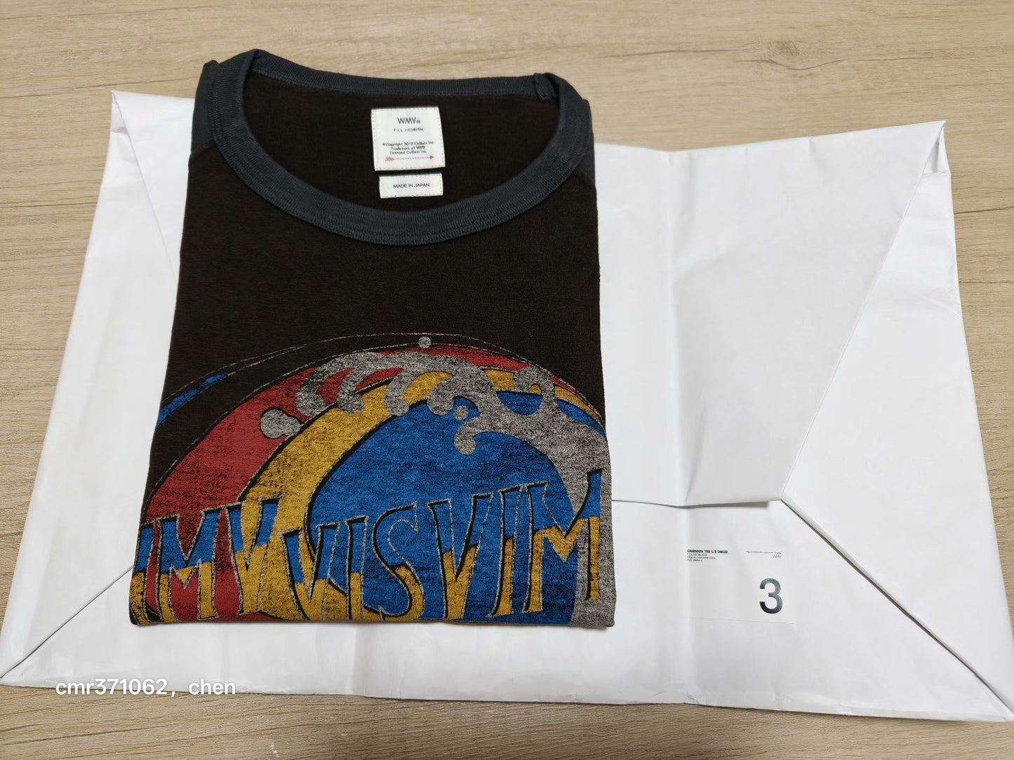 visvim 21AW Gridiron LS Tee DMGD