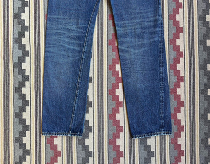levi's vintage 501zxx denim jeans blue