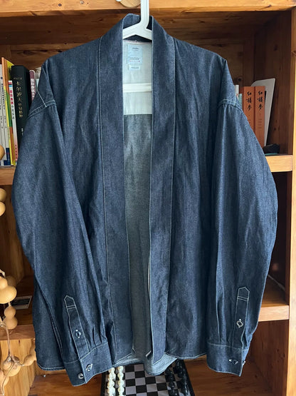visvim lhamo shirt one wash denim jacket