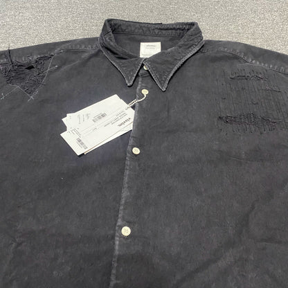 VISVIM 21ss TRAVAIL Distressed Shirt
