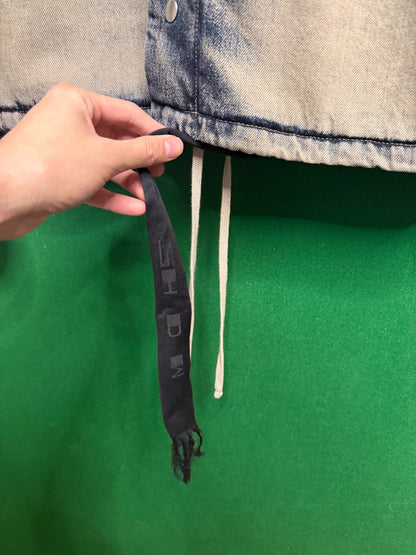 Rick Owens Drkshdw Gradient Washed Denim Jacket