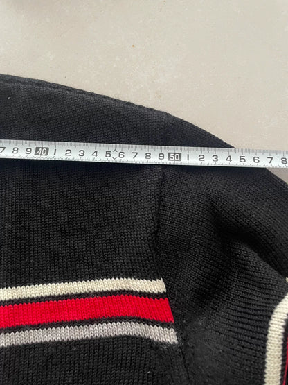 YSL Men's Black Knit Sweater