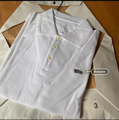 visvim 21ss White Polo Shirt