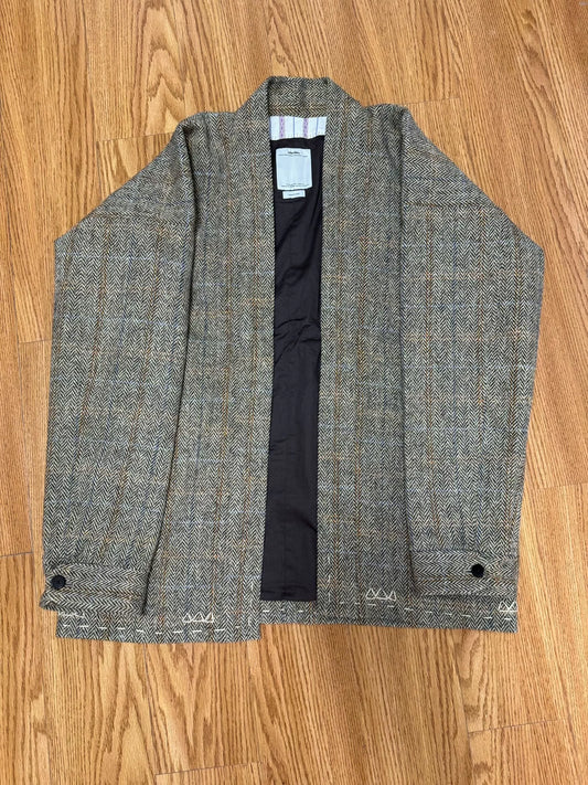 visvim sanjuro harris tweed jacket
