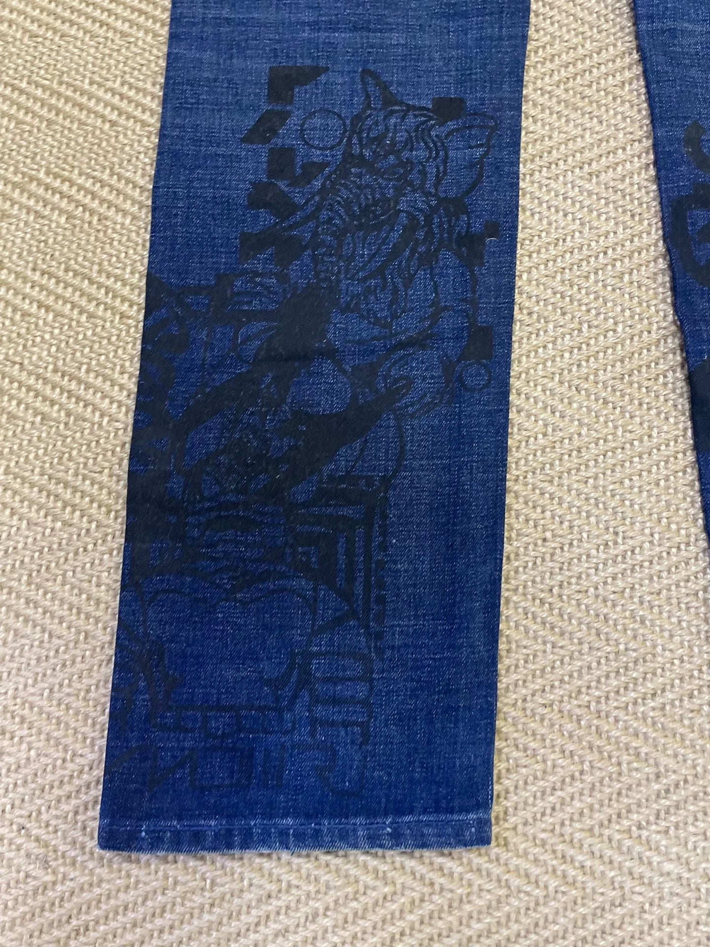 NEIGHBORHOOD Vintage Cartoon Denim Jeans