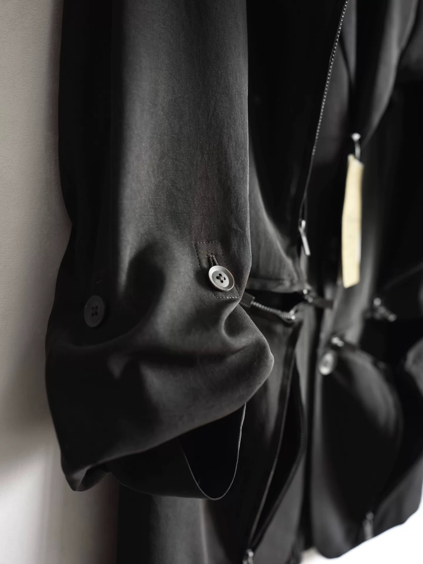 Yohji Yamamoto Zipper Deconstructed Jacket