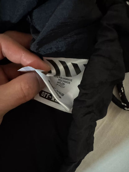 off white sun protection jacket