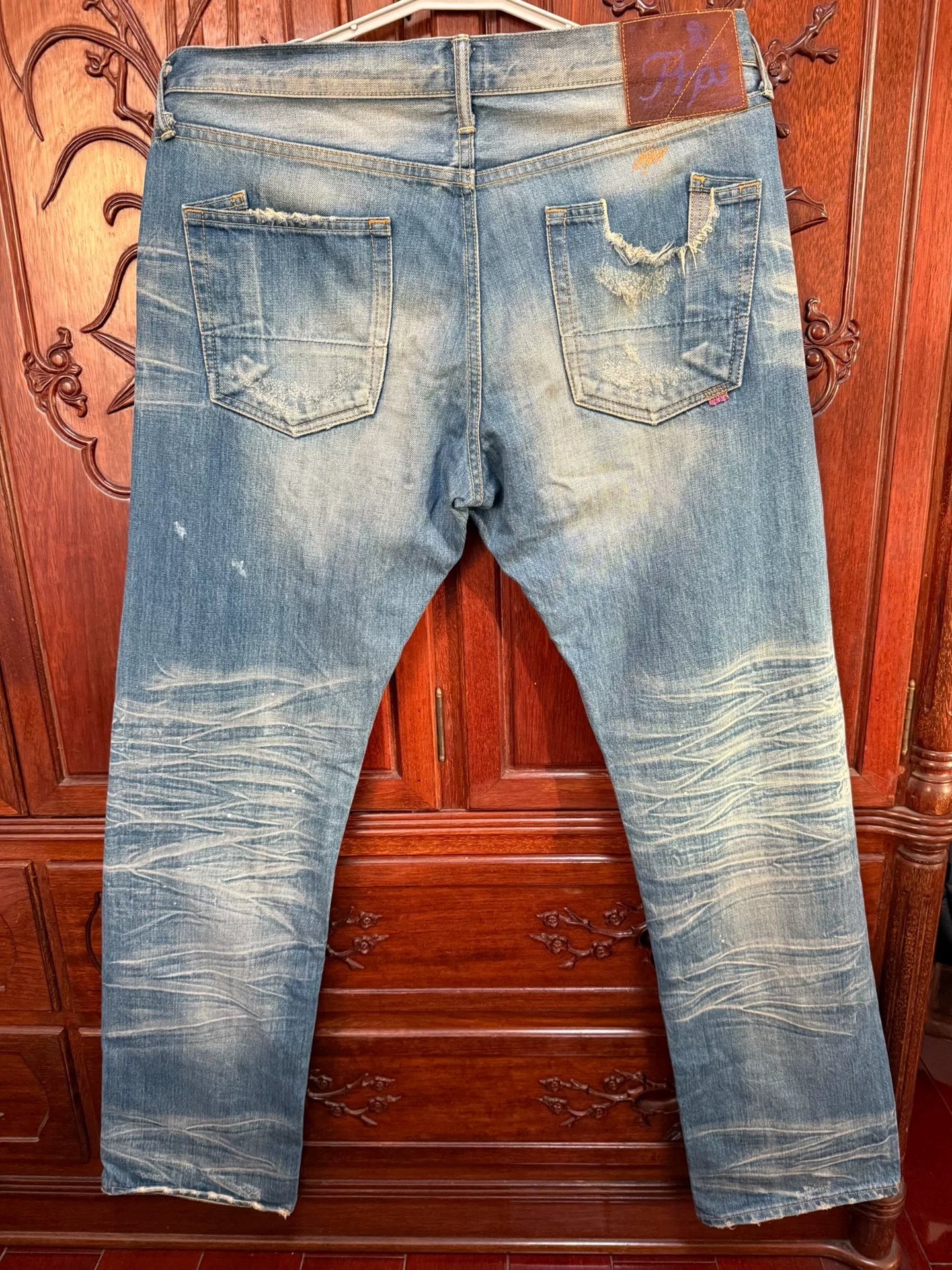 PRPS Men's Straight Jeans Made in Japan