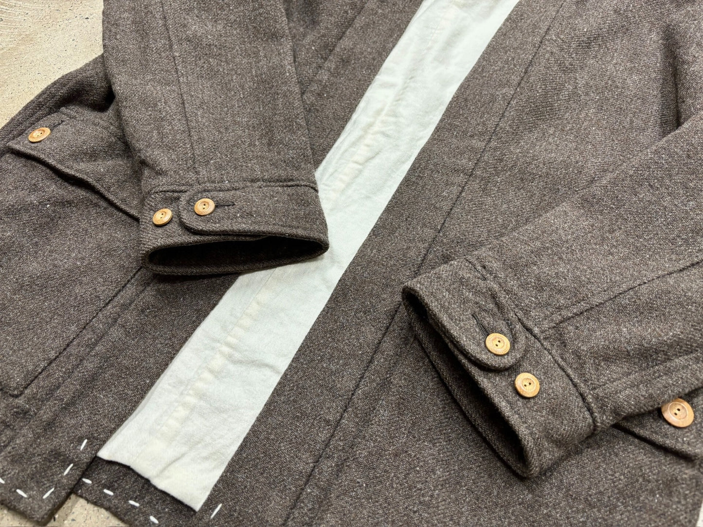 Visvim Sanjuro Jacket in Twill Wool