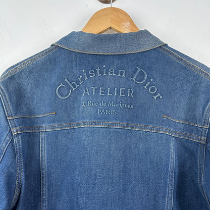 Dior Logo Denim Jacket Size 52