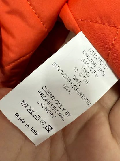 oversized brown bomber jacket by walter van beirendonck