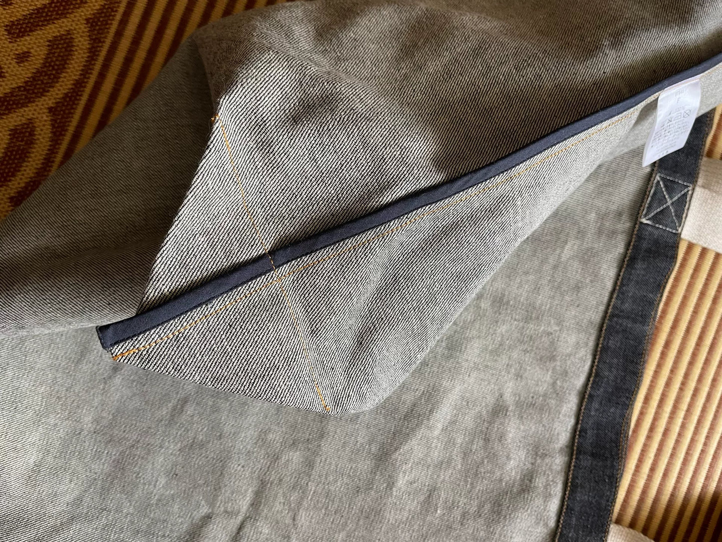 Studio Dartisan Denim Oversized Tote Bag