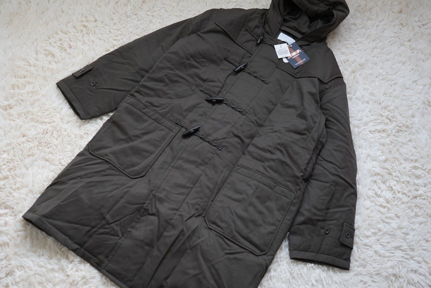 nanamica SUBF977 Wool Down Long Coat