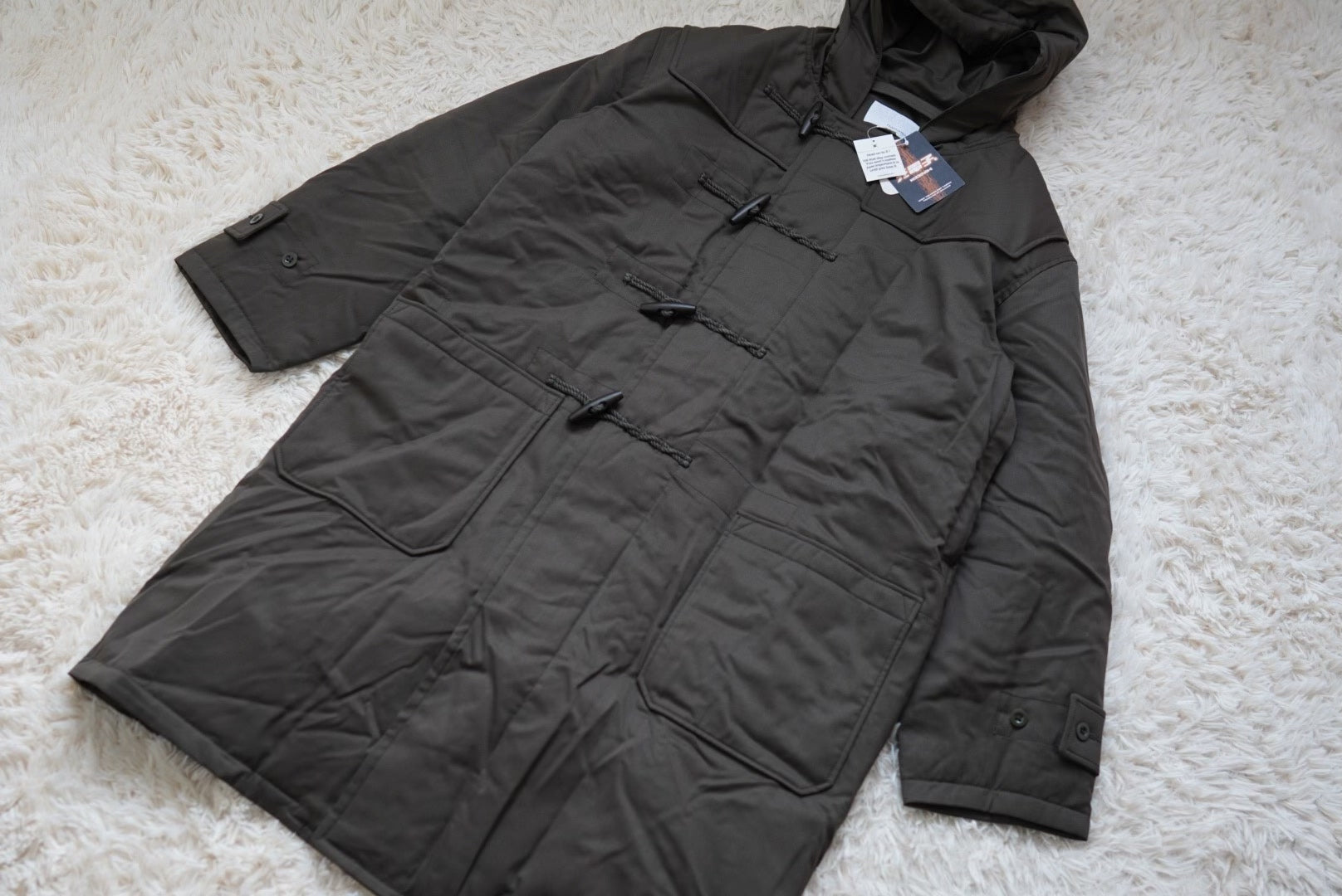 nanamica SUBF977 Wool Down Long Coat
