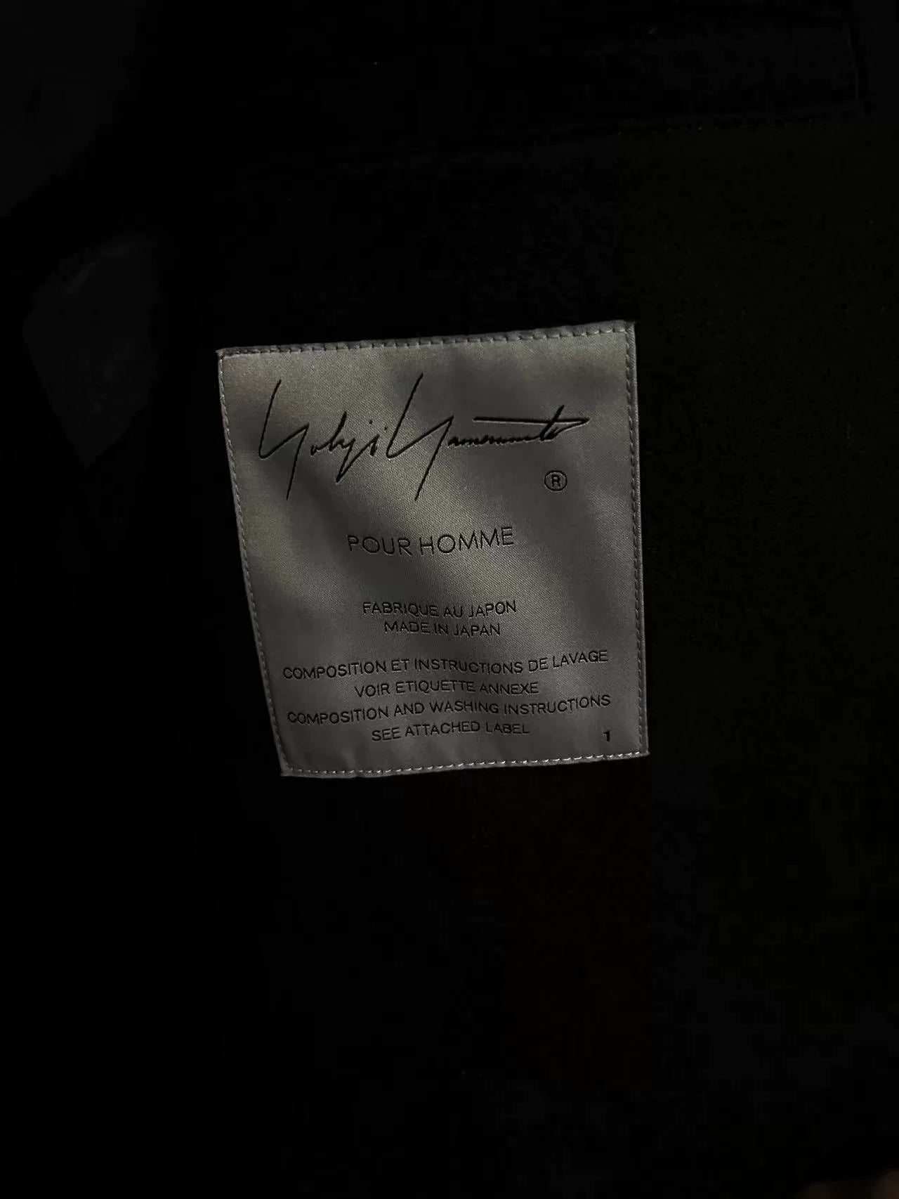 Yohji Yamamoto 23AW Replica Coat