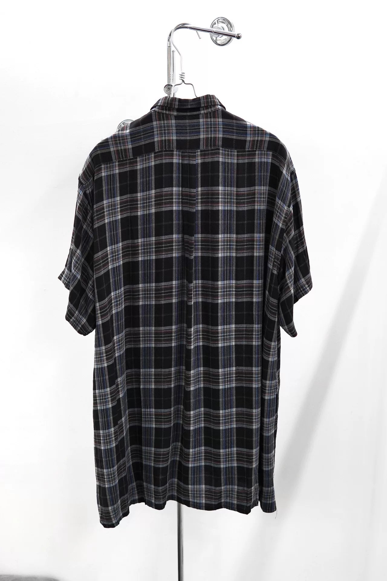 Y's for men Yohji Yamamoto 90s Rayon Plaid Shirt