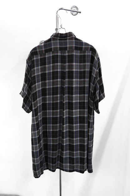 Y's for men Yohji Yamamoto 90s Rayon Plaid Shirt