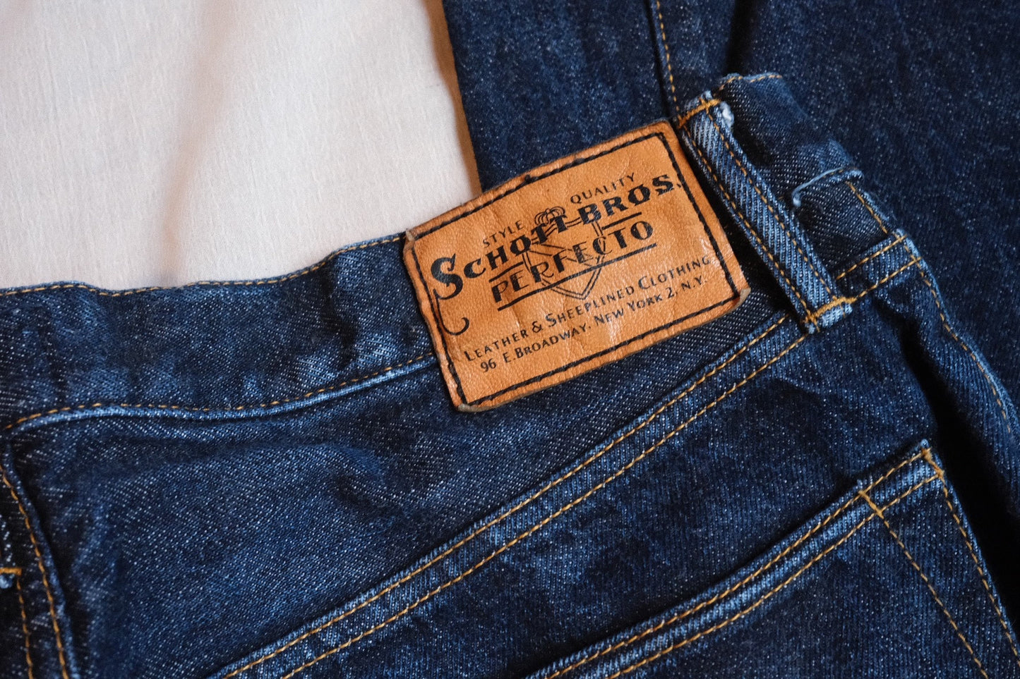 Schott Bros Japan Selvedge Raw Denim Jeans