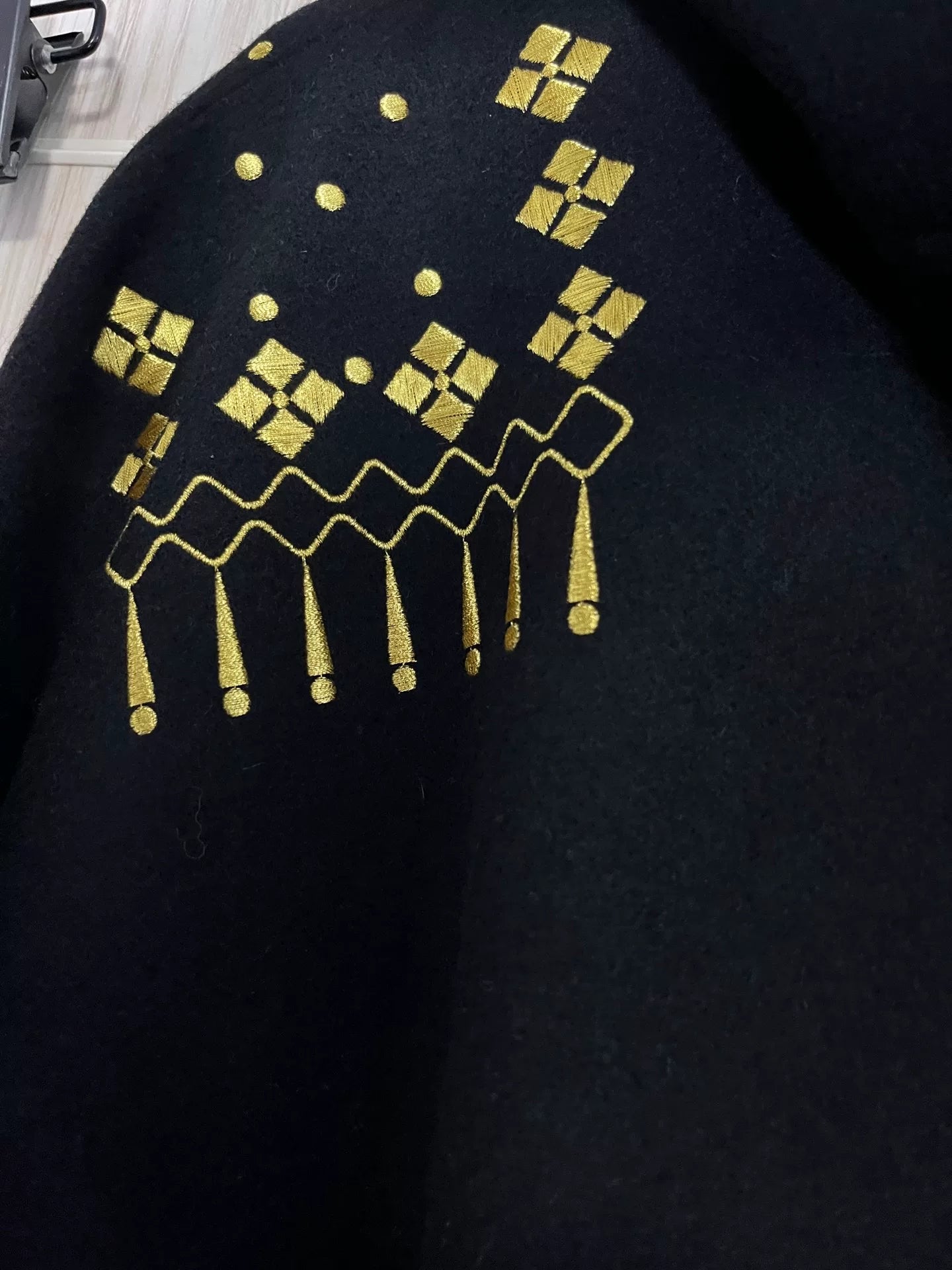 Yohji Yamamoto 92AW Gold Embroidered Jacket