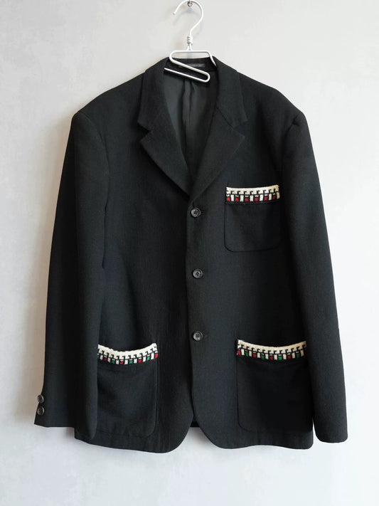Yohji Yamamoto Musical Note Jacket J39