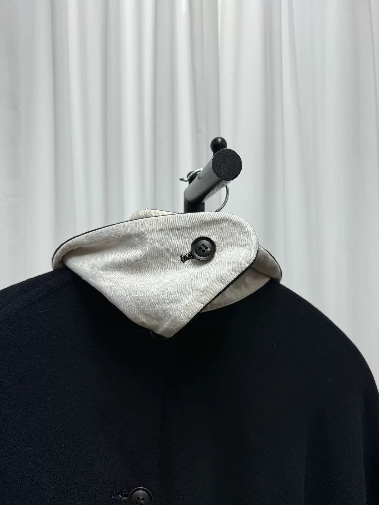 Yohji Yamamoto Archive Asymmetric Cape Coat