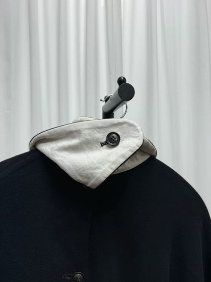 Yohji Yamamoto Archive Asymmetric Cape Coat