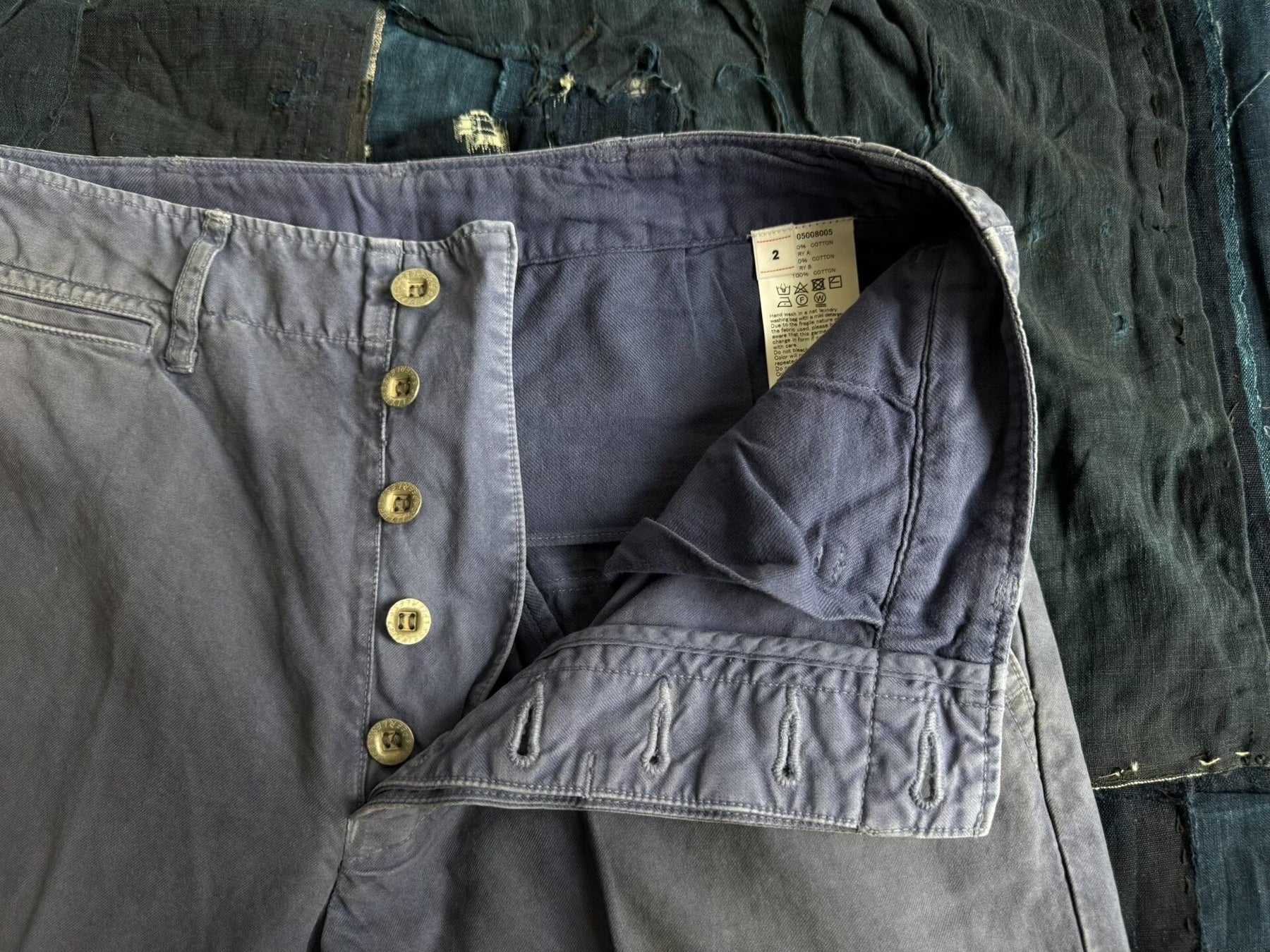 VISVIM 21AW DMGD PEERLESS CHINO PANTS
