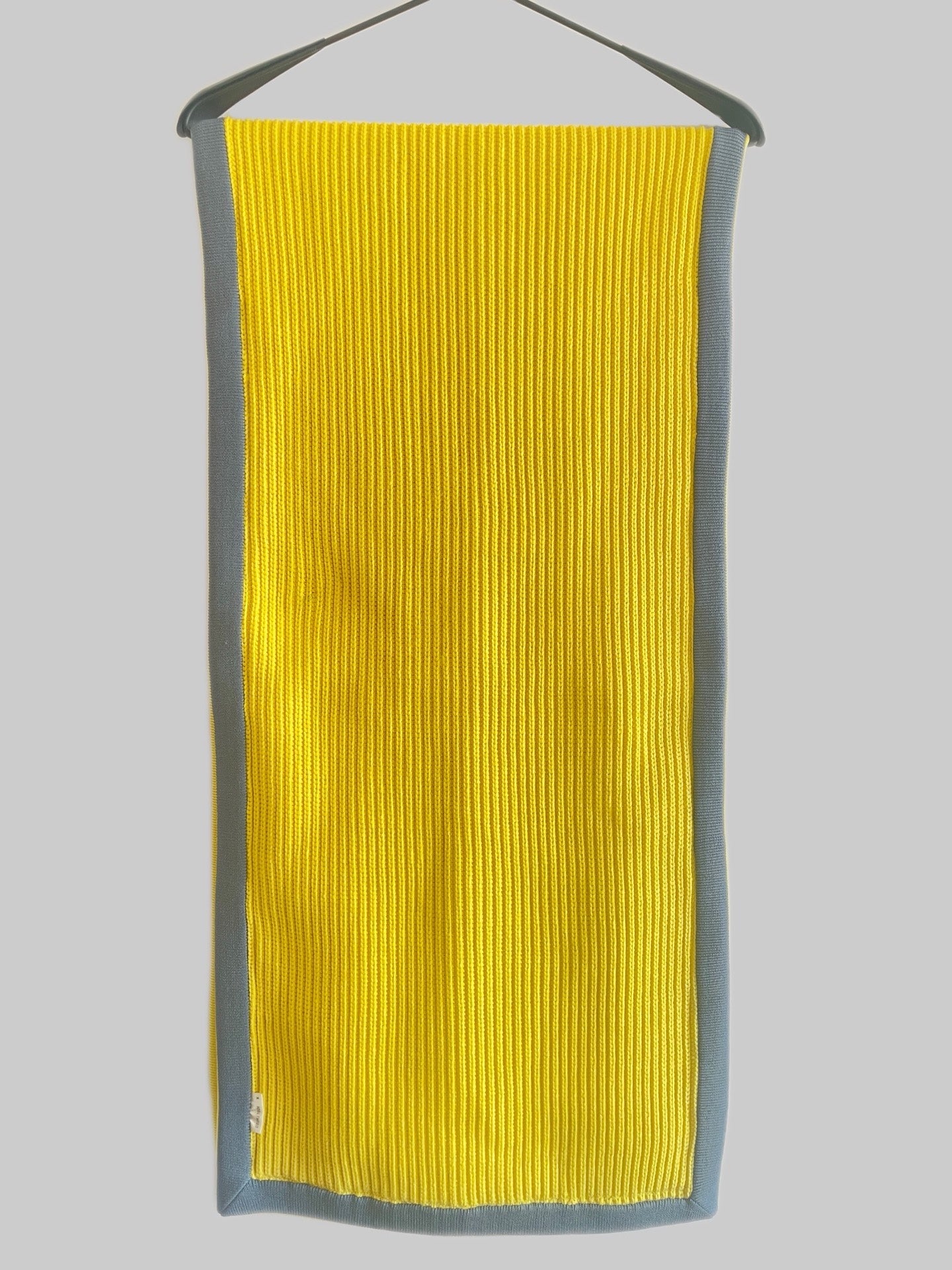 N.HOOLYWOOD Knit Contrast Edge Scarf