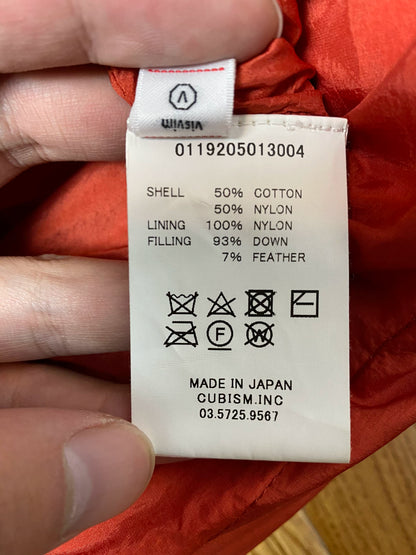 visvim kenai down jacket with detachable hood