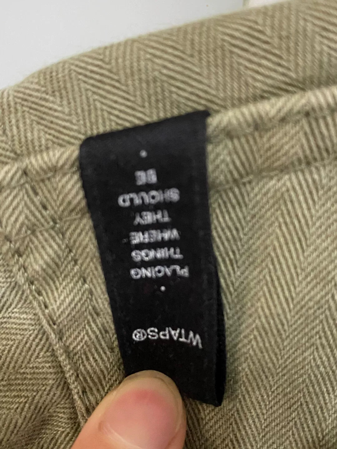 WTAPS 16SS HBT Single Pocket S