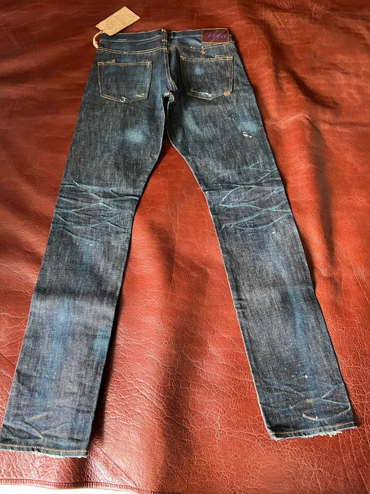 Prps W32 Slim Indigo Acid Wash Jeans