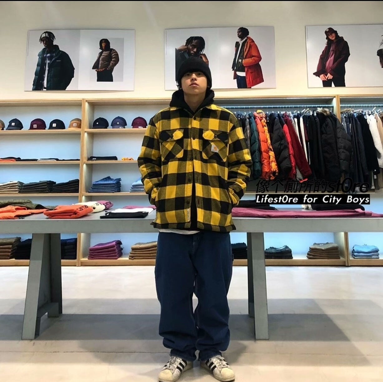 carhartt wip kelsey flannel shirt jacket