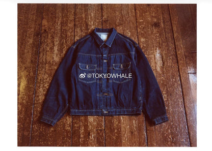 VISVIM 101XX DMGD MUD Denim Jacket