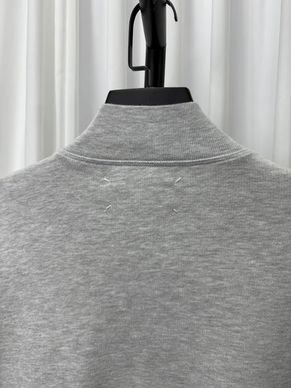 Maison Margiela Cozy Zip Jacket in Gray