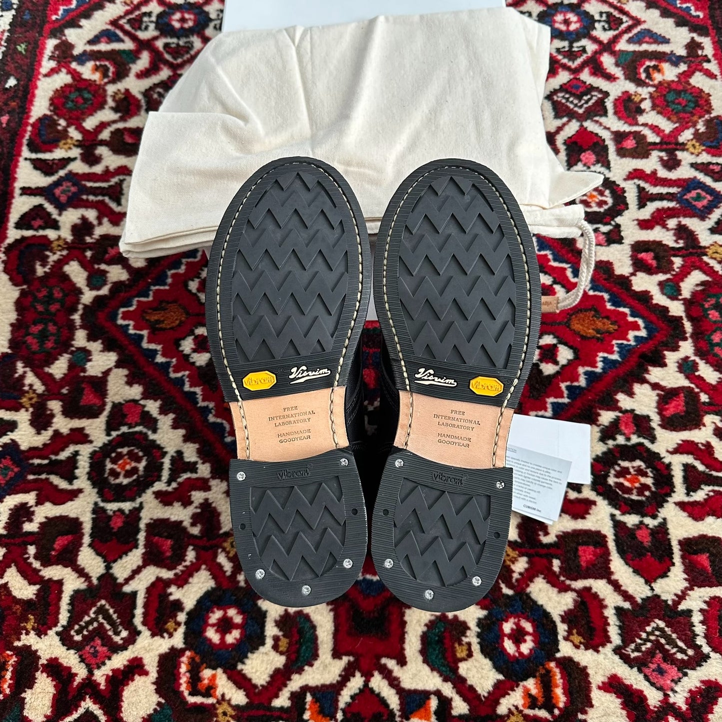 visvim brigadier boots size 8.5