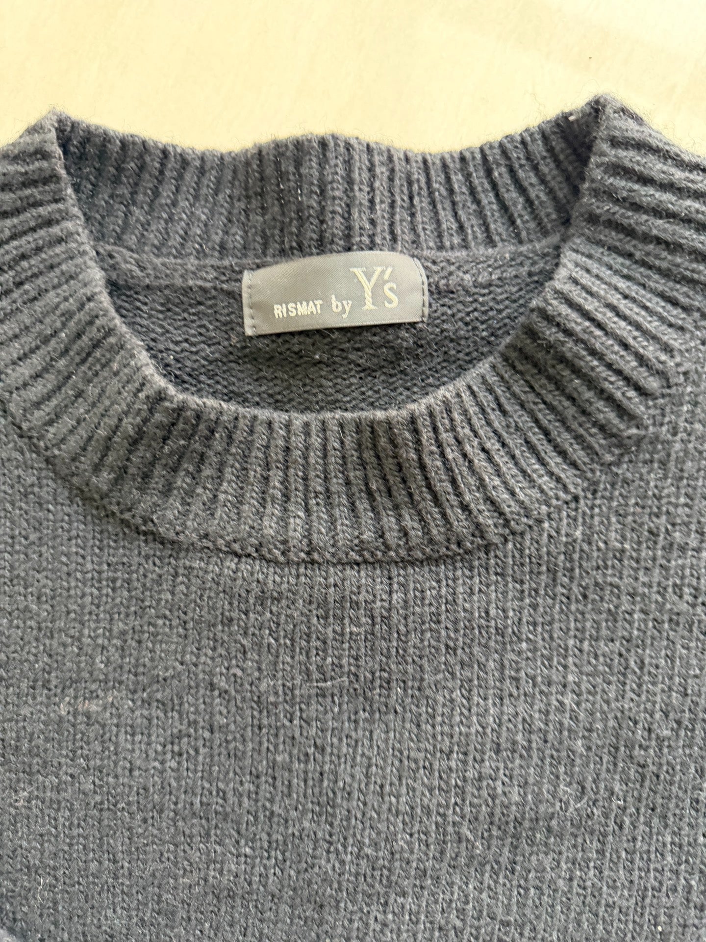 Yohji Yamamoto RISMAT by Y's Sweater